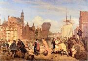 Wojciech Gerson Gdansk in the 17th century oil painting reproduction